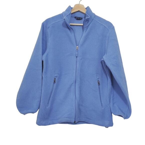 Lands' End | Aircore-200 Polartec Soft Fleece Full Zip Jacket with Pockets - Picture 1 of 12
